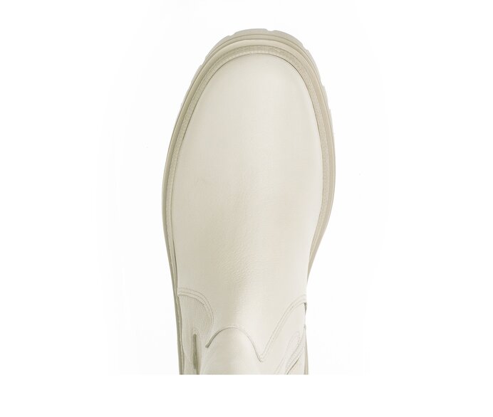 Gabor Chelsea Boot Beige - Glattleder