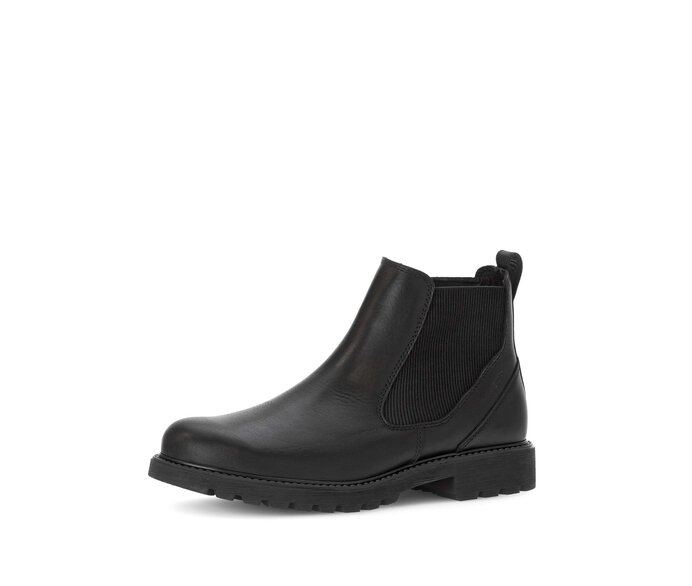 Pius Gabor Chelsea Boot Schwarz - Glattleder