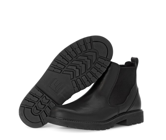 Pius Gabor Chelsea Boot Schwarz - Glattleder