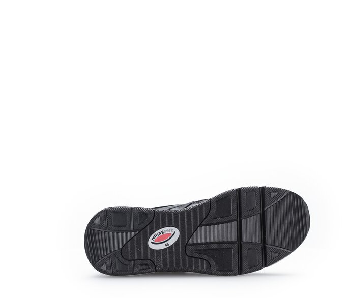 Gabor Sneaker Low Schwarz - Glattleder