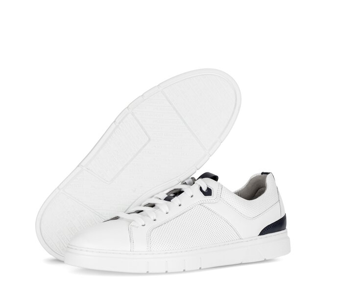 Pius Gabor Sneaker Low Weiß - Glattleder