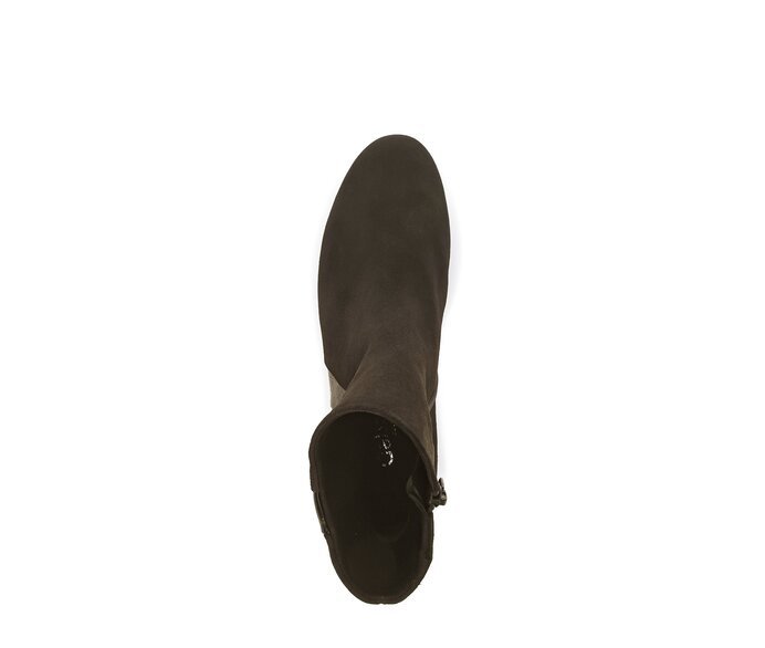 Gabor Sportliche Stiefelette Braun - Materialmix Leder