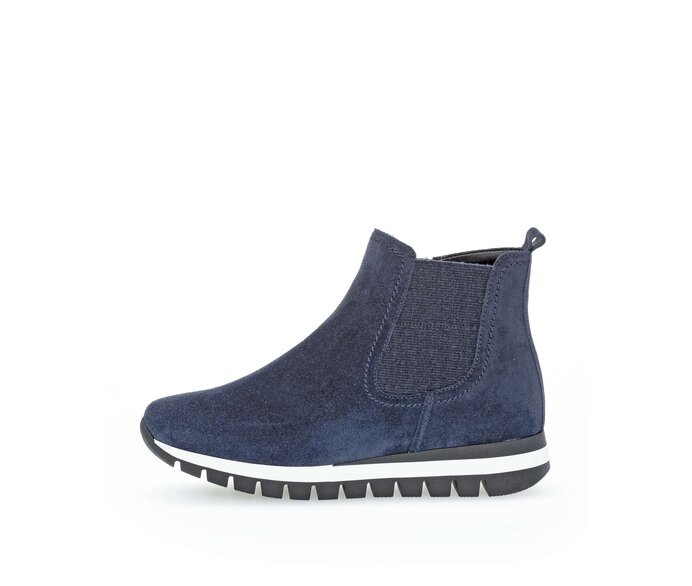 Gabor Chelsea Boot Blau - Rauleder