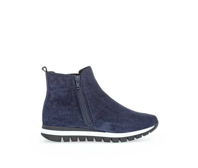 Gabor Chelsea Boot Blau - Rauleder