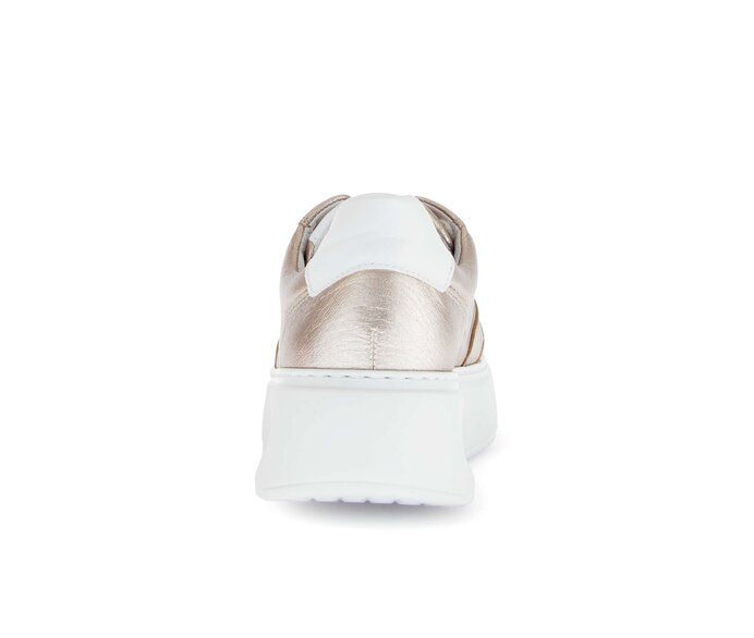 Gabor Sneaker Low Gold - Materialmix Leder