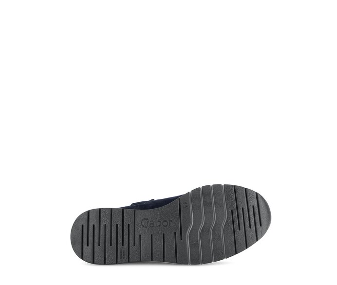 Gabor Sneaker Low Blau - Materialmix Leder/Lederimitat