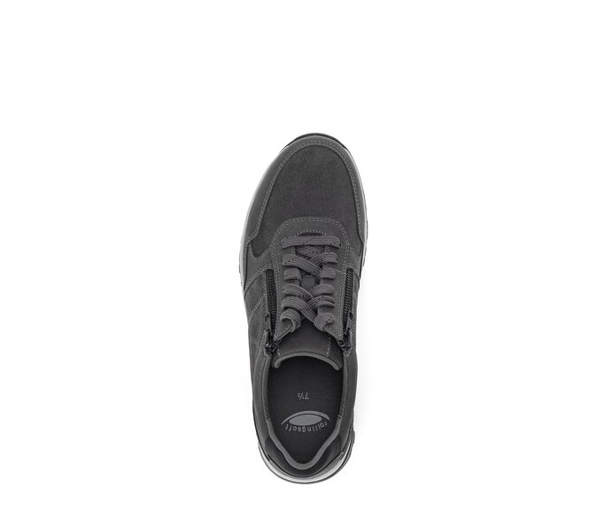 Gabor Rollingsoft Sneaker Low Grau - Nubuk