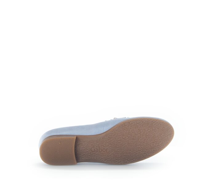 Gabor Slipper Blau - Rauleder
