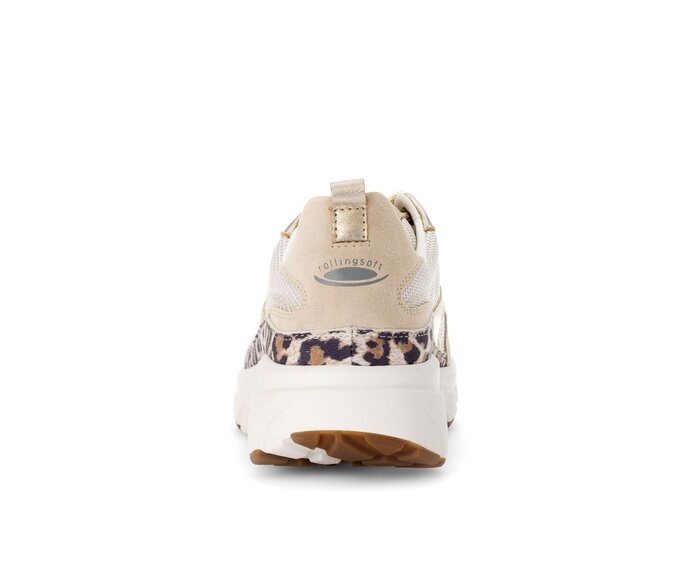 Gabor Sneaker Low Beige - Materialmix Leder/Lederimitat