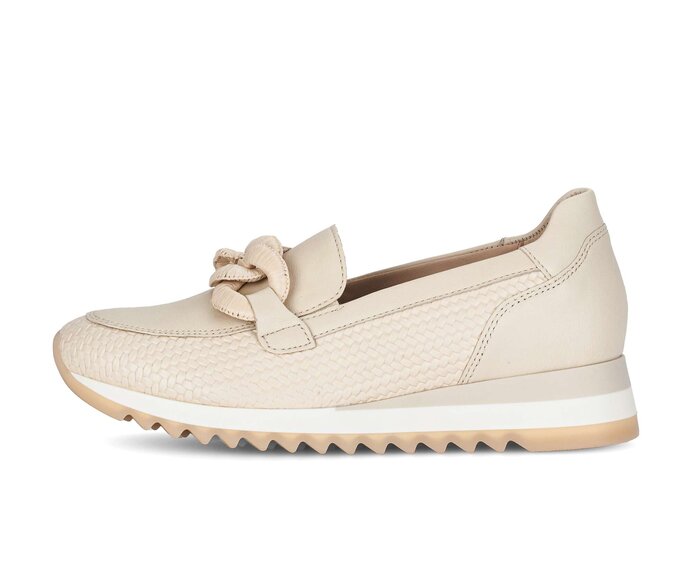 Gabor Slipper Beige - Glattleder