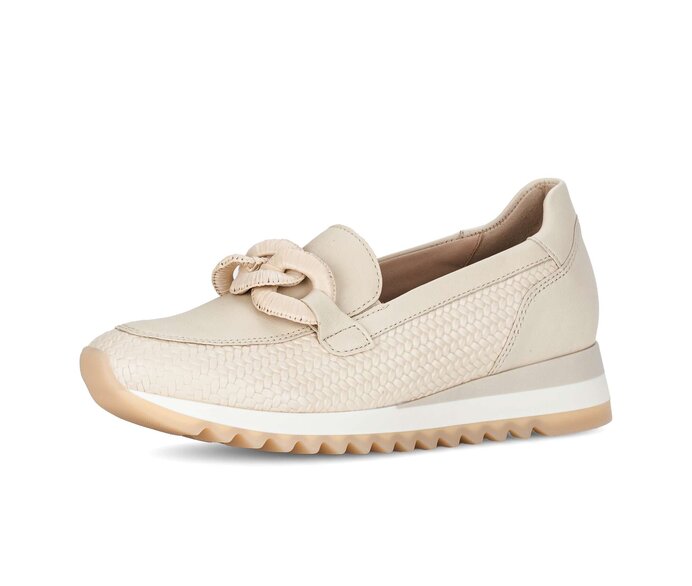 Gabor Slipper Beige - Glattleder