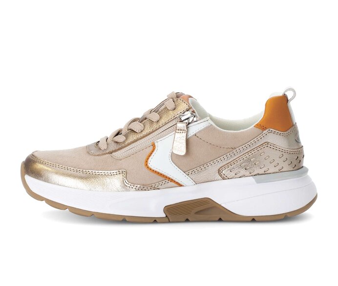 Gabor Sneaker Low Beige - Rauleder