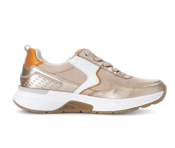 Gabor Sneaker Low Beige - Rauleder