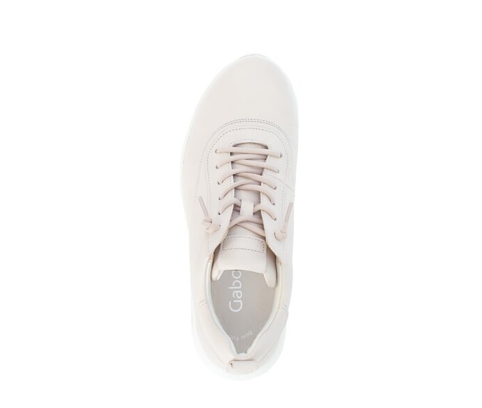 Gabor Sneaker Low Creme - Glattleder