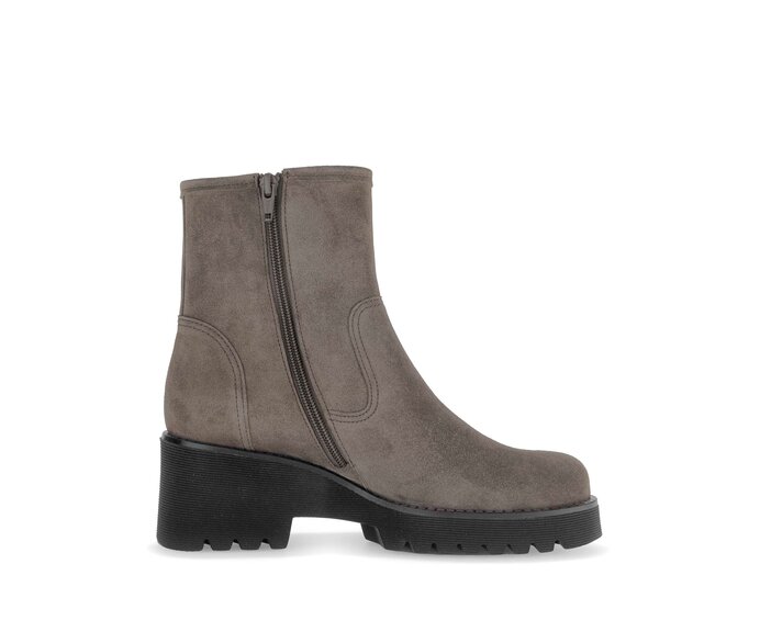 Gabor Plateau Stiefelette Braun - Rauleder