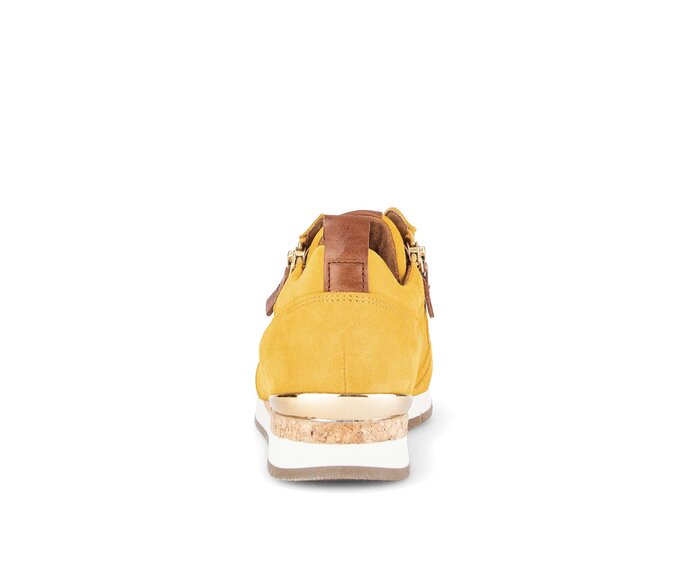 Gabor Sneaker Low Gelb - Rauleder