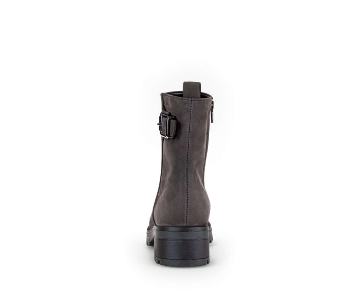Gabor Sportliche Stiefelette Grau - Rauleder