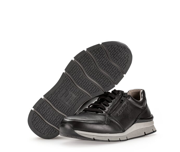 Pius Gabor Sneaker Low Schwarz - Glattleder