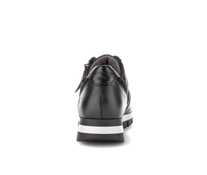 Gabor Sneaker Low Schwarz - Rauleder