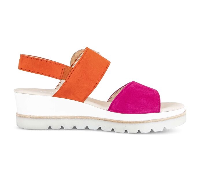 Gabor Plateau Sandale Multicolour - Rauleder