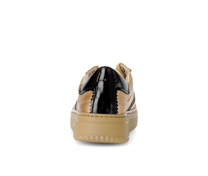 Gabor Sneaker Low Gold - Materialmix Leder