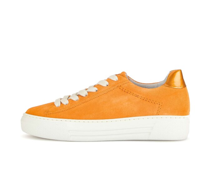 Gabor Sneaker Low Orange - Rauleder