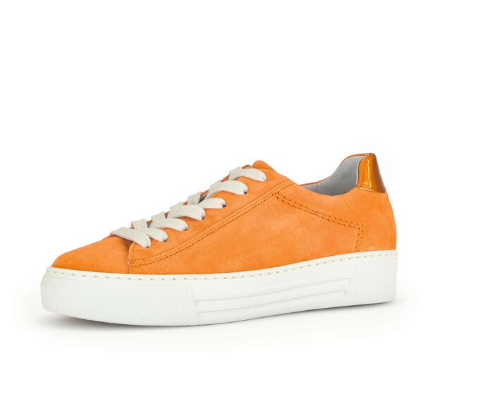 Gabor Sneaker Low Orange - Rauleder
