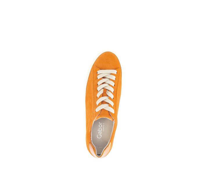 Gabor Sneaker Low Orange - Rauleder