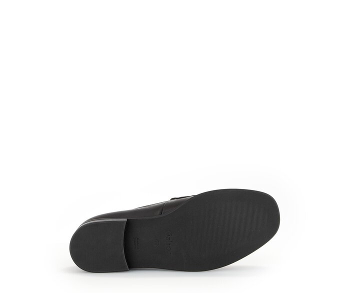 Gabor Slipper Schwarz - Glattleder