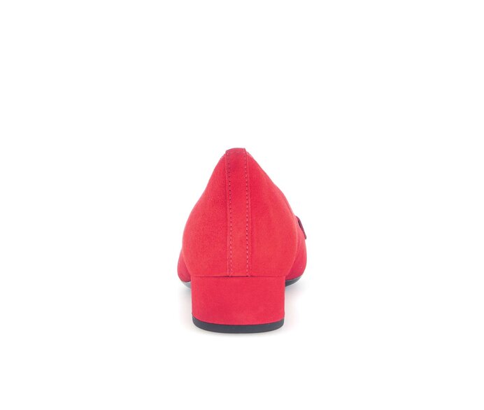 Gabor Eleganter Pumps Rot - Rauleder