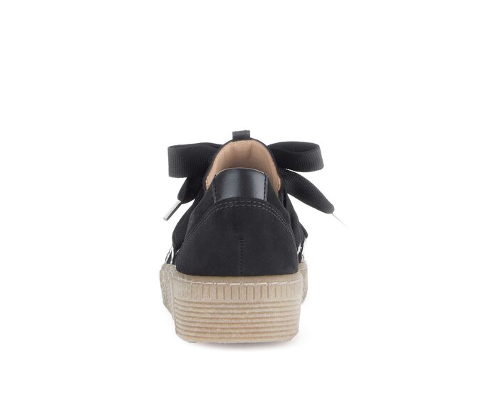 Gabor Sneaker Low Schwarz - Rauleder