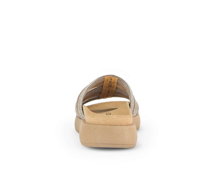 Gabor Pantolette Gold - Lederimitat