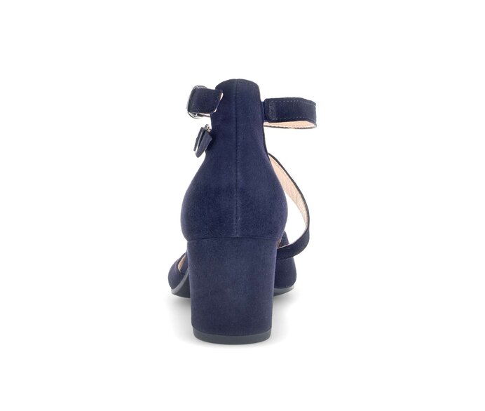 Gabor Spangenpumps Blau - Rauleder