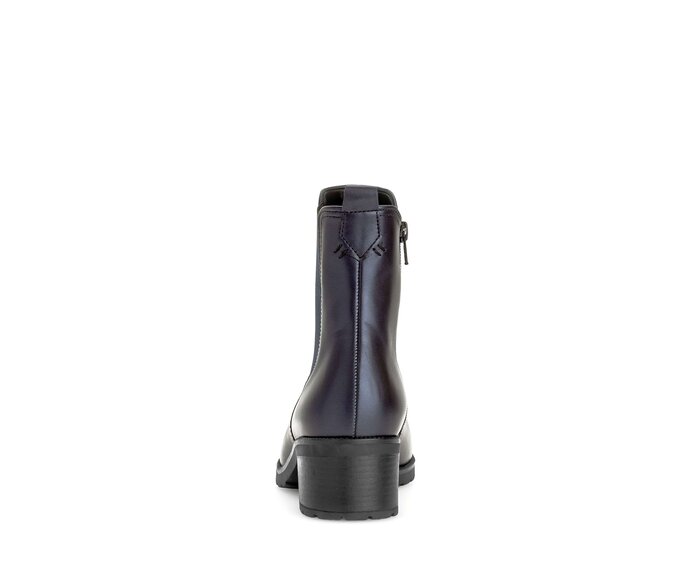 Gabor Sportliche Stiefelette Blau - Glattleder
