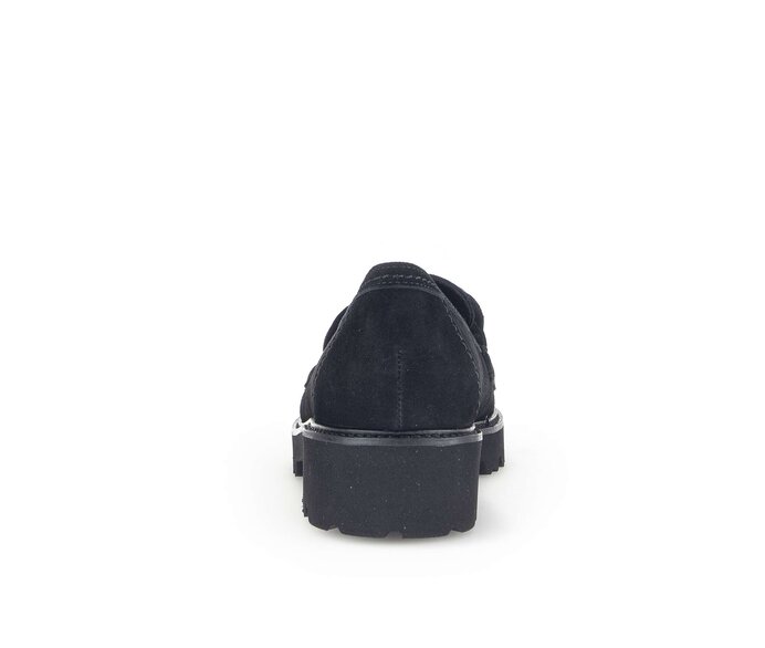 Gabor Loafer Schwarz - Rauleder