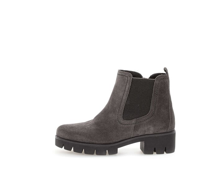 Gabor Chelsea Boot Grau - Rauleder