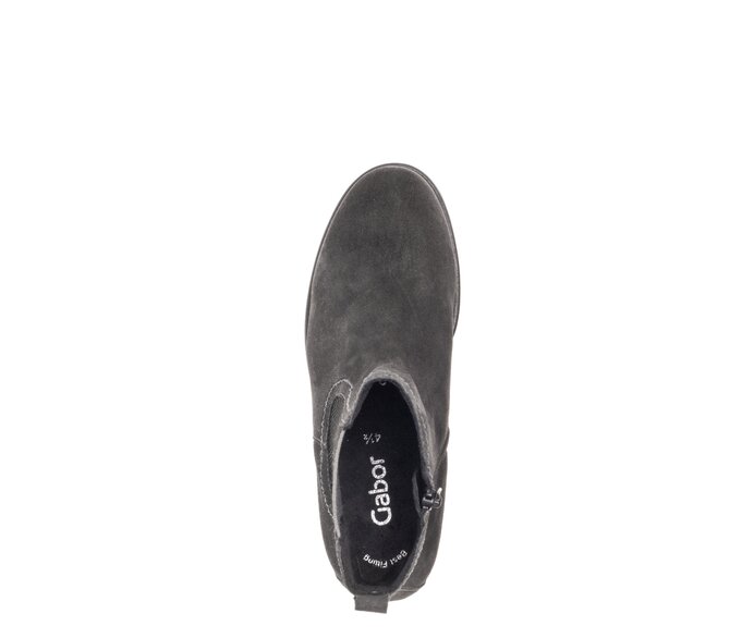 Gabor Chelsea Boot Grau - Rauleder