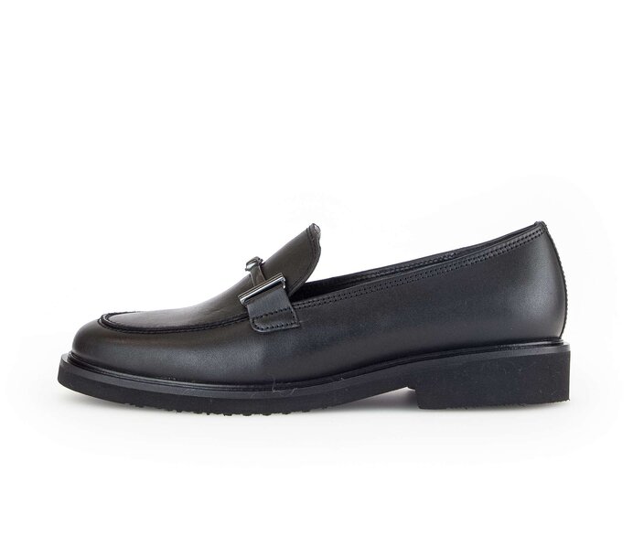 Gabor Slipper Schwarz - Glattleder