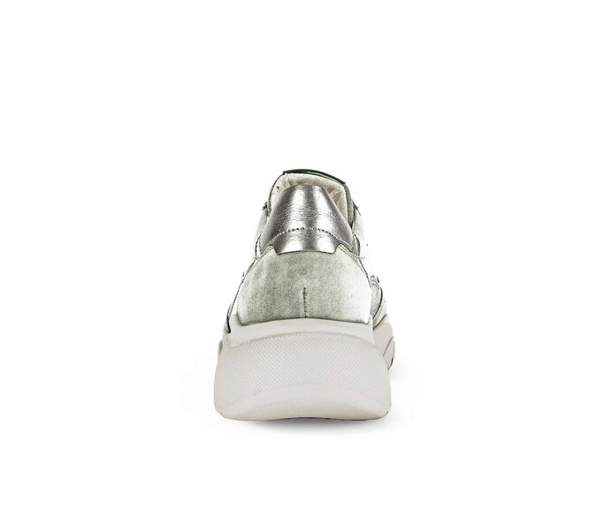 Gabor Sneaker Low Grün - Materialmix Leder