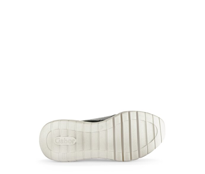 Gabor Sneaker Low Grün - Materialmix Leder