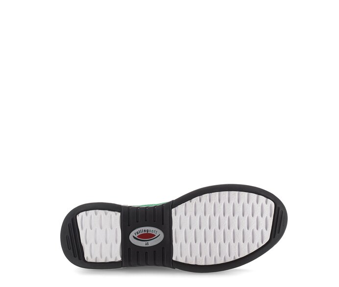 Gabor Sneaker Low Grün - Materialmix Leder