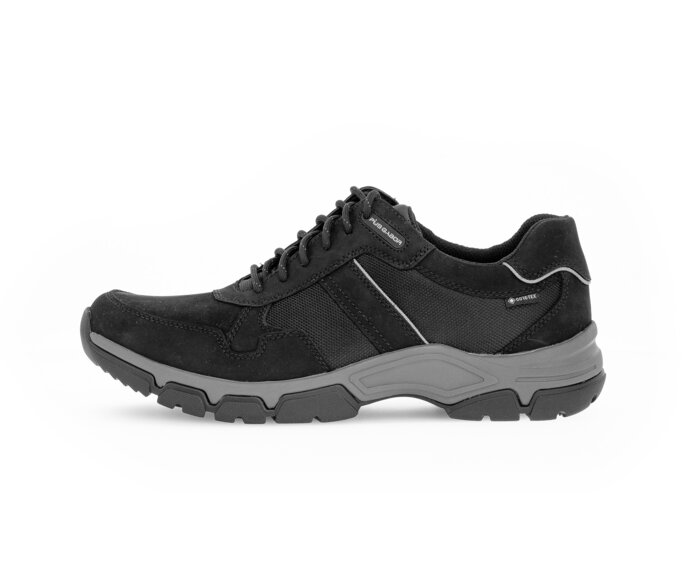Pius Gabor Sneaker Low Schwarz - Materialmix Leder/Textil