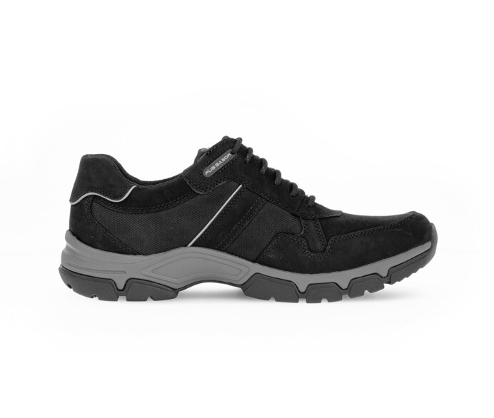 Pius Gabor Sneaker Low Schwarz - Materialmix Leder/Textil