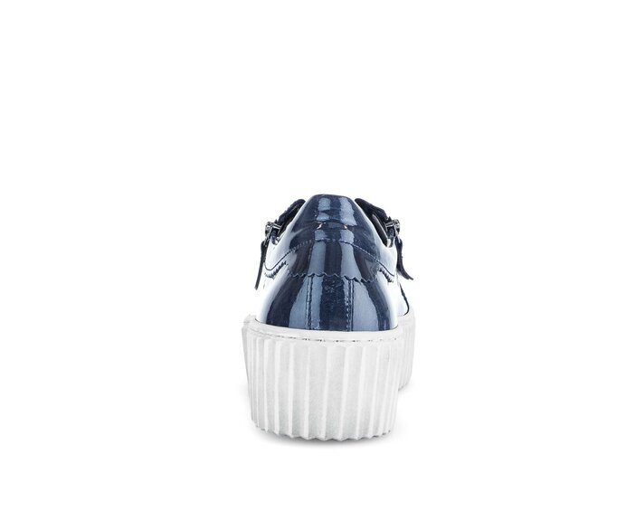 Gabor Sneaker Low Blau - Lackleder