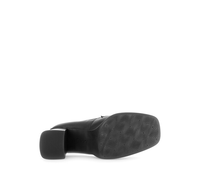 Gabor Hochfrontpumps Schwarz - Glattleder