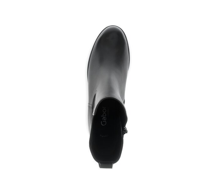Gabor Chelsea Boot Schwarz - Glattleder