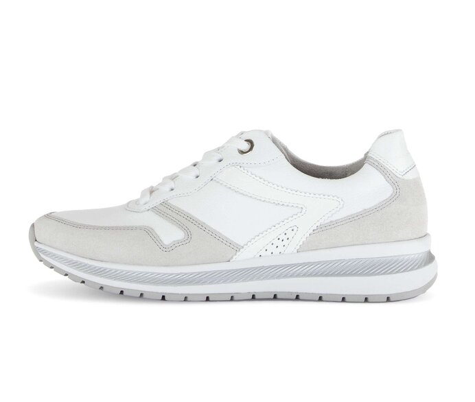 Gabor Sneaker Low Weiß - Glattleder