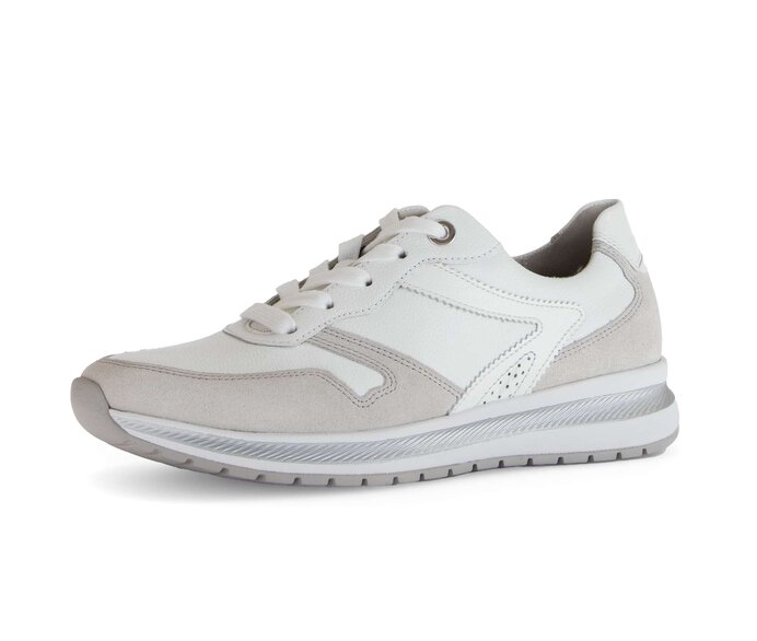 Gabor Sneaker Low Weiß - Glattleder