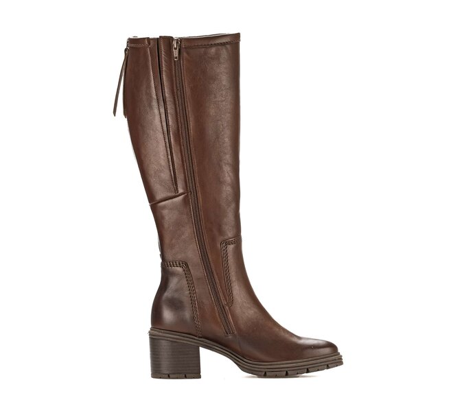 Gabor Sportlicher Stiefel Braun - Glattleder