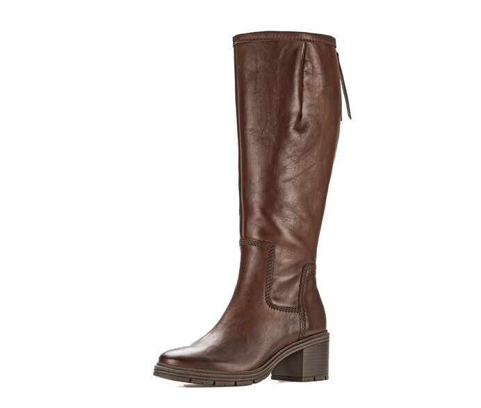 Gabor Sportlicher Stiefel Braun - Glattleder